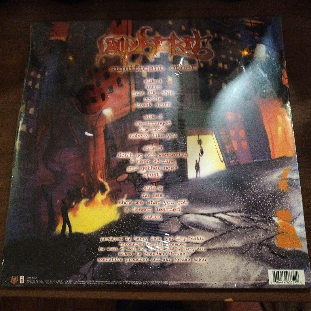 limp biz kit レコード　新品　未開封