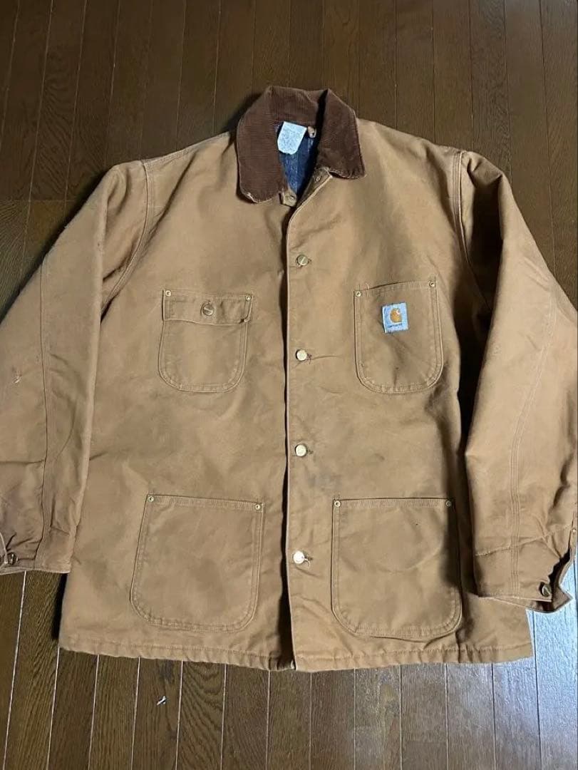 最終値下げ良品Carhartt（カーハート）」ミシガンチョアコートUSA製　XL