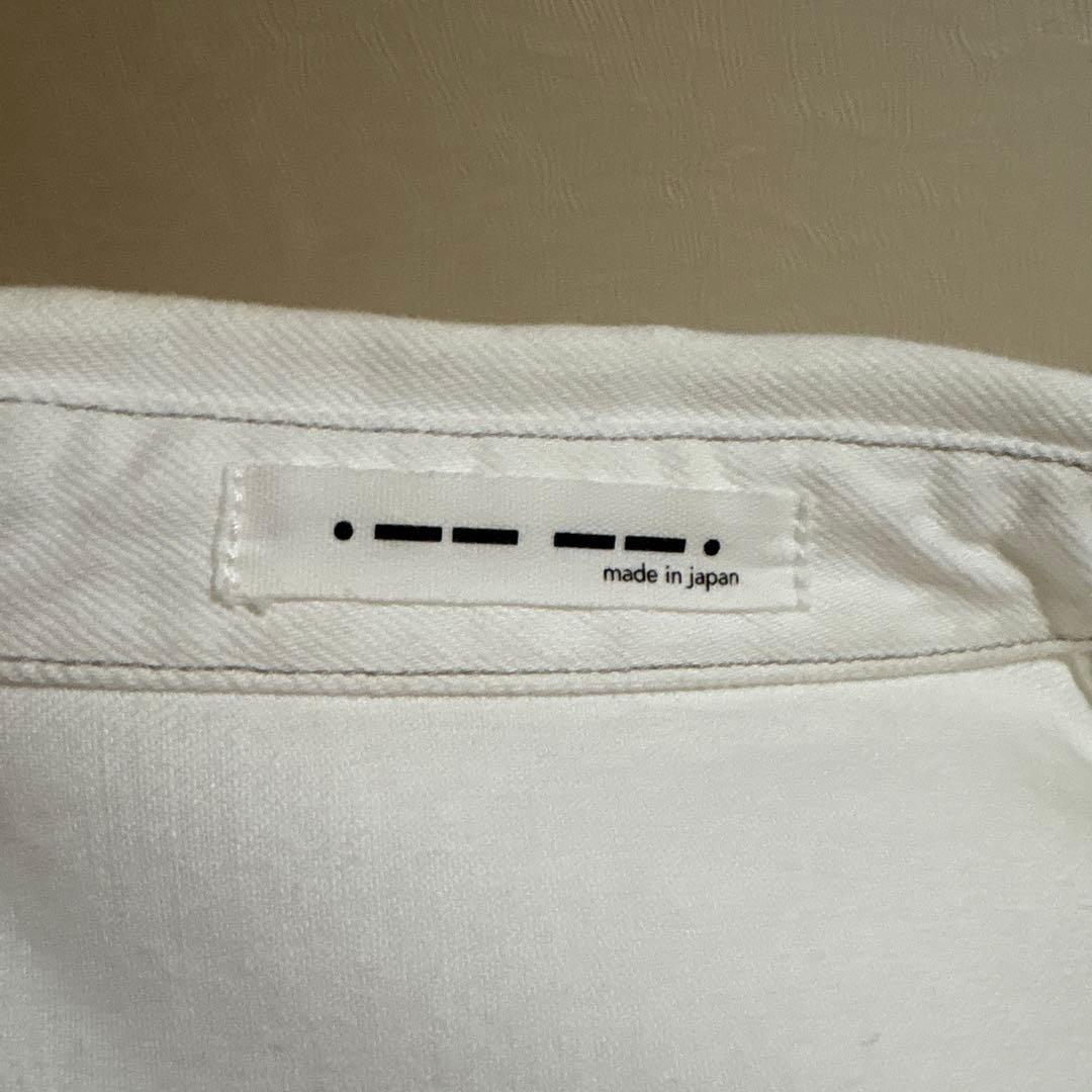 【美品】Whim Gazette　DENIM 白デニムジャケット