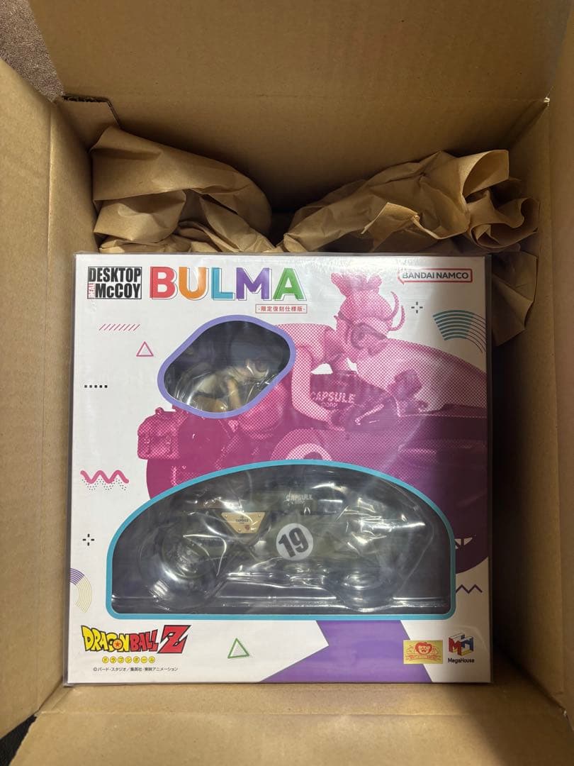 ドラゴンボール デスクトップリアルマッコイ ブルマ　フィギュア