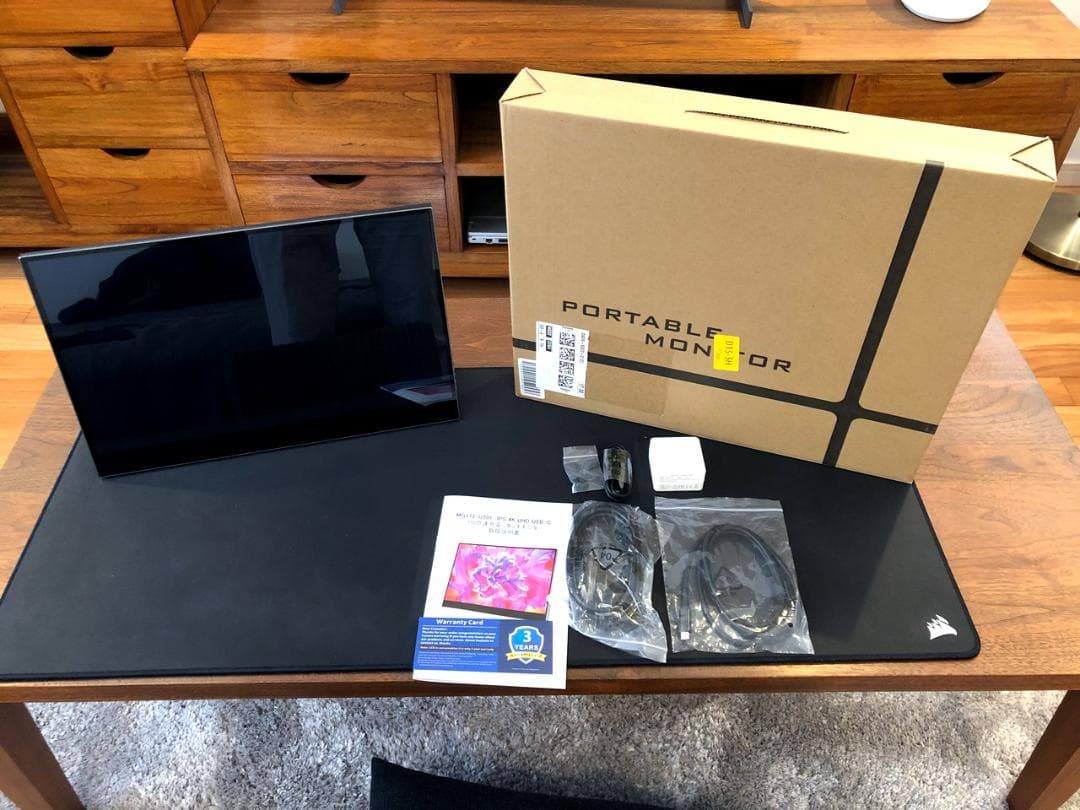 ジンさん専用　Corkea モバイルモニター 4Kタッチ 17.3インチ