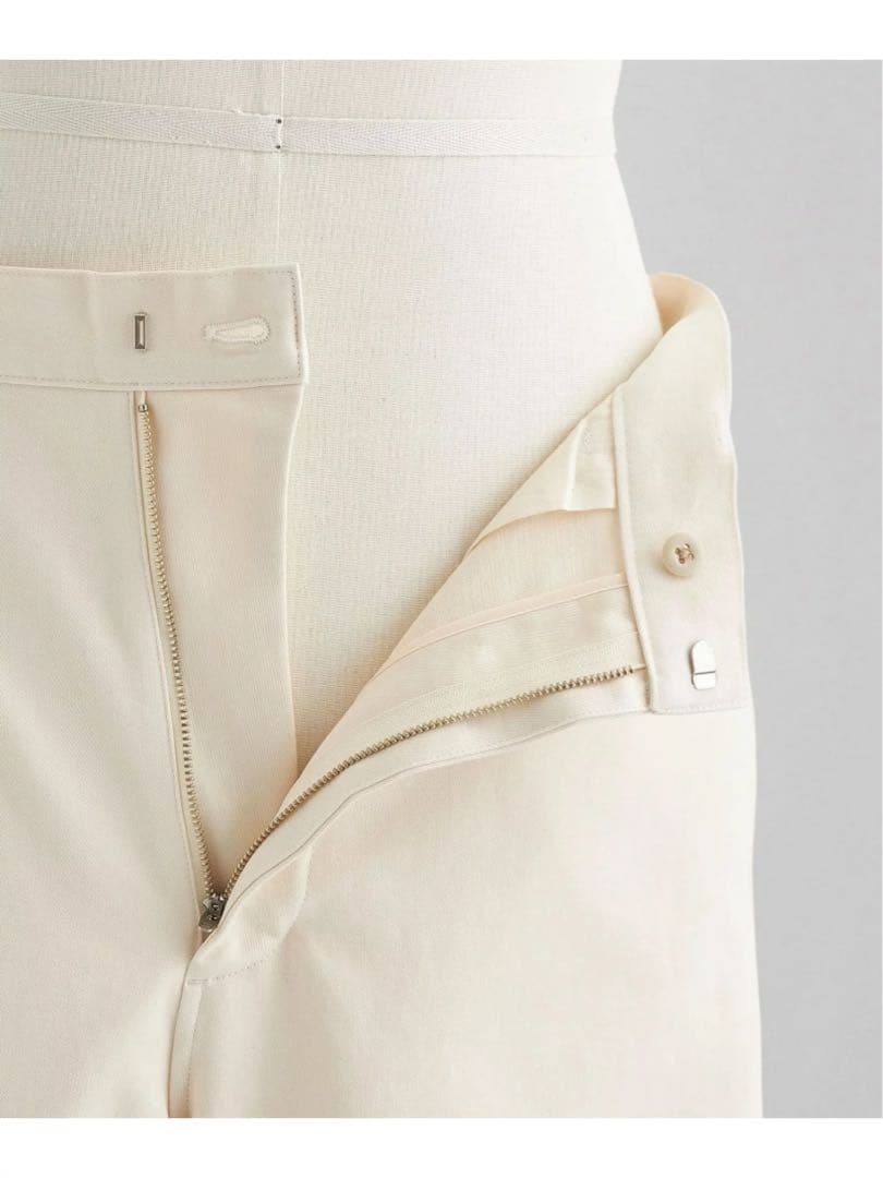 LOEFF コットン サテン バギーパンツ