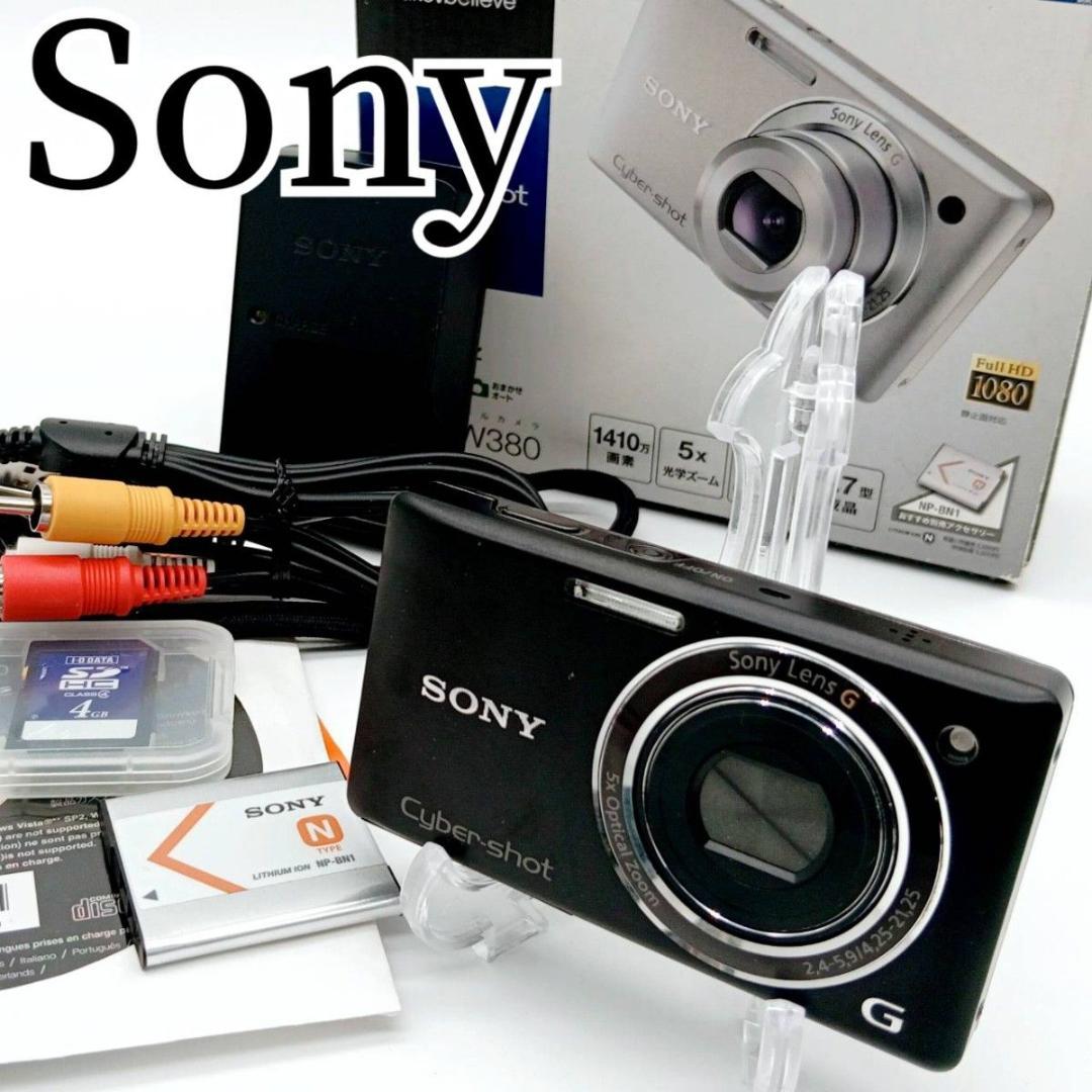 【極美品】Sony Cyber-shot DSC-W380 付属品完備 ソニー