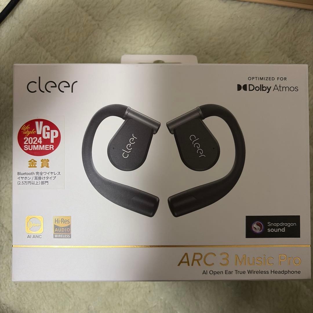 cleer ARC 3 Music Pro ワイヤレスイヤホン