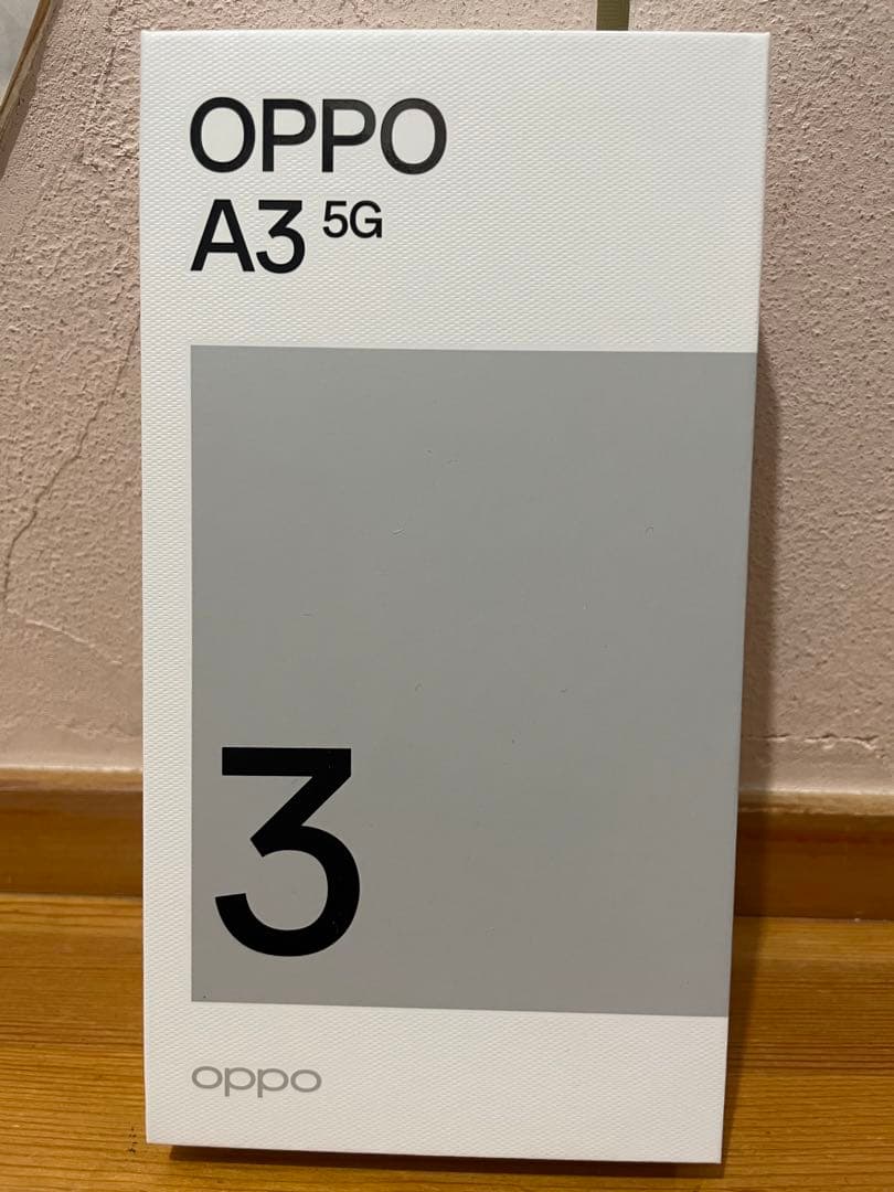 【新品未使用】　OPPO A3 5G 128GB パープル