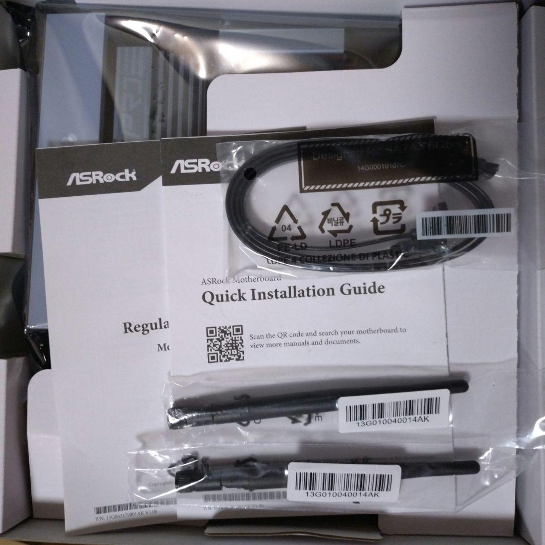 ASRock B650M PRO X3D WiFi マザーボード【開封未使用品】