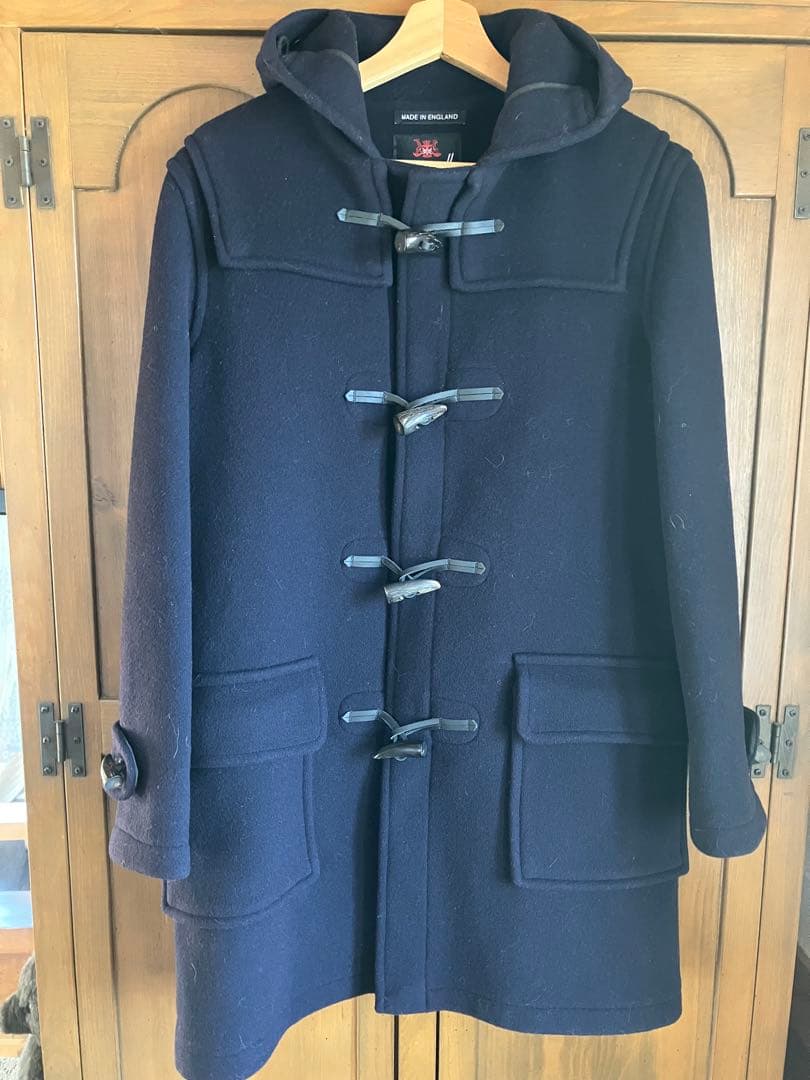 GLOVERALL ダッフルコート +BEAMS M ネイビー