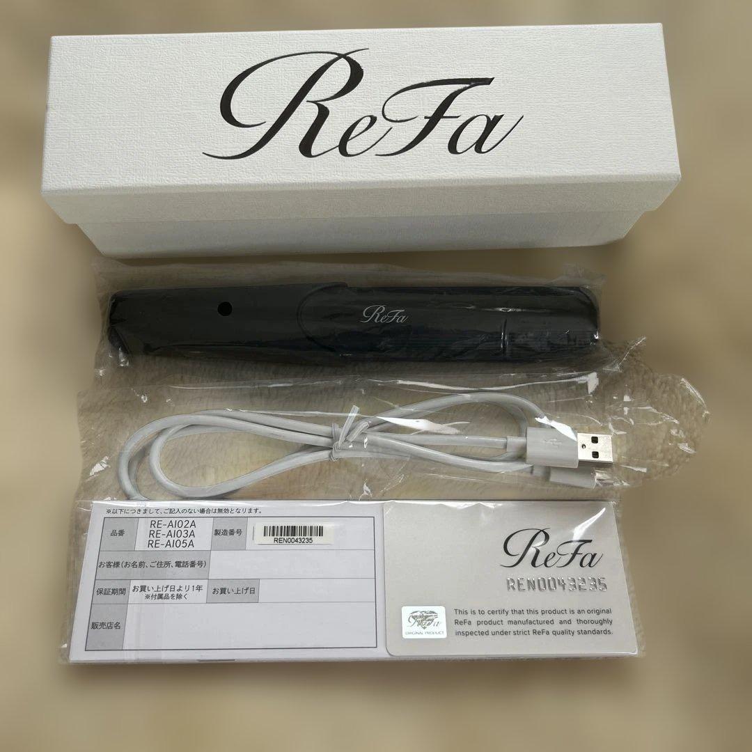 ヘアアイロン ReFa RE-AI03A BLACK