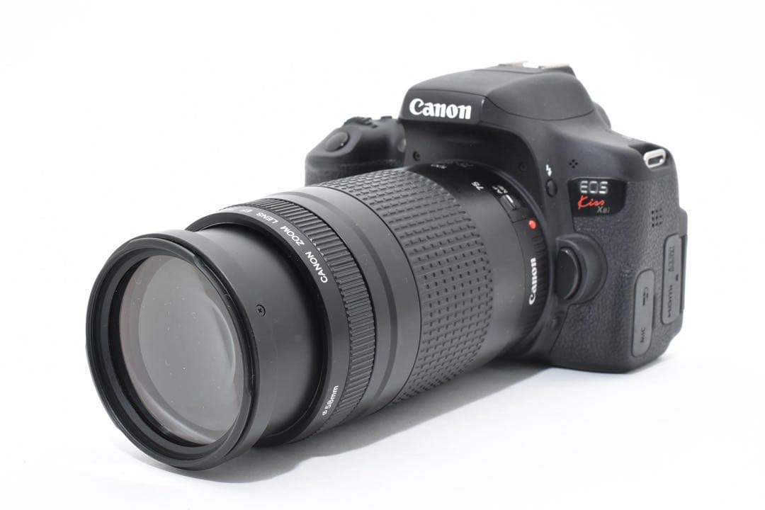 デジタル一眼レフカメラcanon kiss x8i/望遠レンズセット