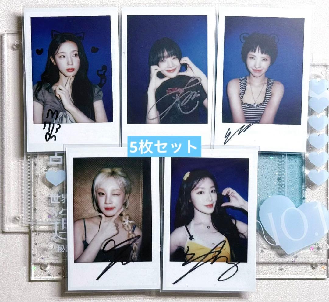 IDLE We are idolstore ラキドロ チェキトレカ 5枚セットE