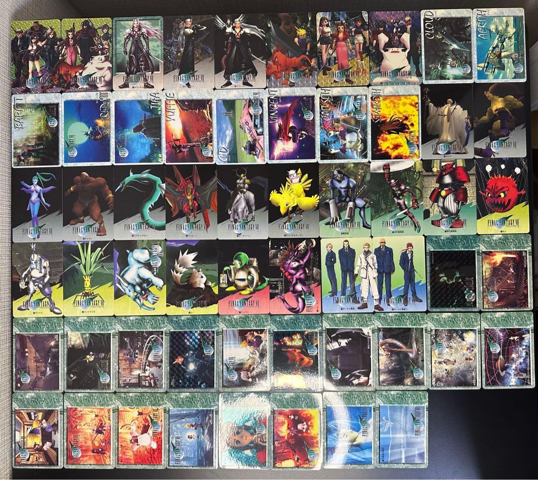 FF7 ファイナルファンタジーⅦ Part2 カードダス コンプリートセット