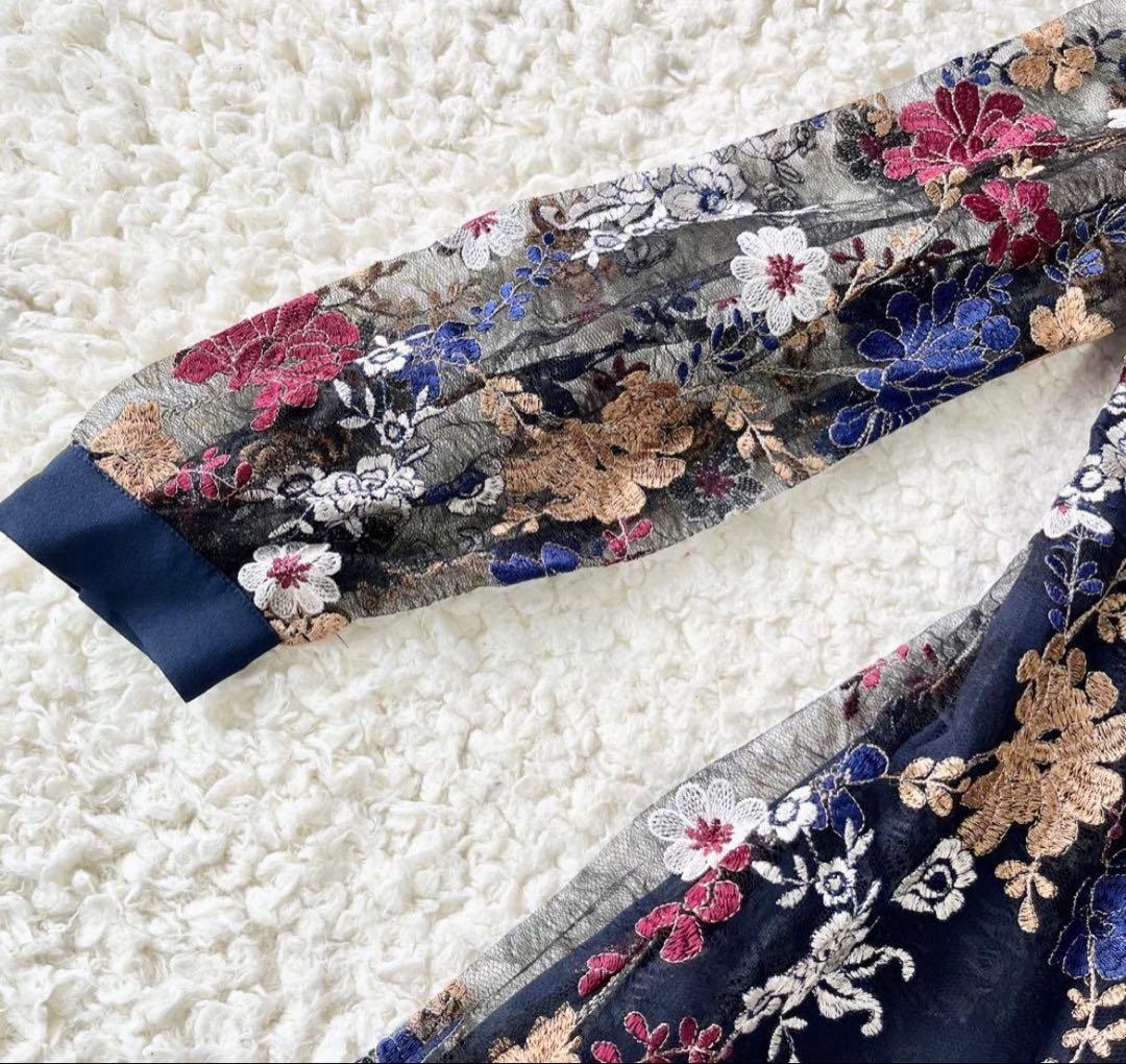 ♡*♡様 Grace continental 花柄刺繍 ロングワンピース※マーク