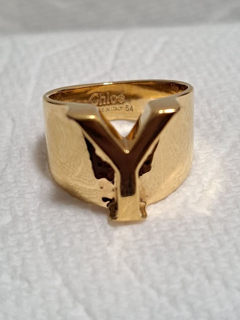 Chloe イニシャル リング Y