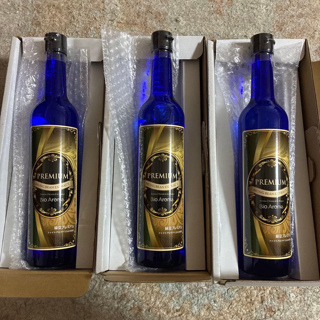 緑豆プレミアム　PREMIUM Bio Aroma 4本セット　バイオアロマ