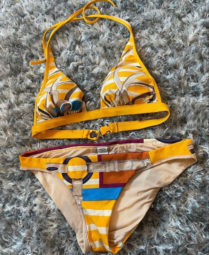 エルメス　スイムウエア　水着　ビキニ　美品　HERMES