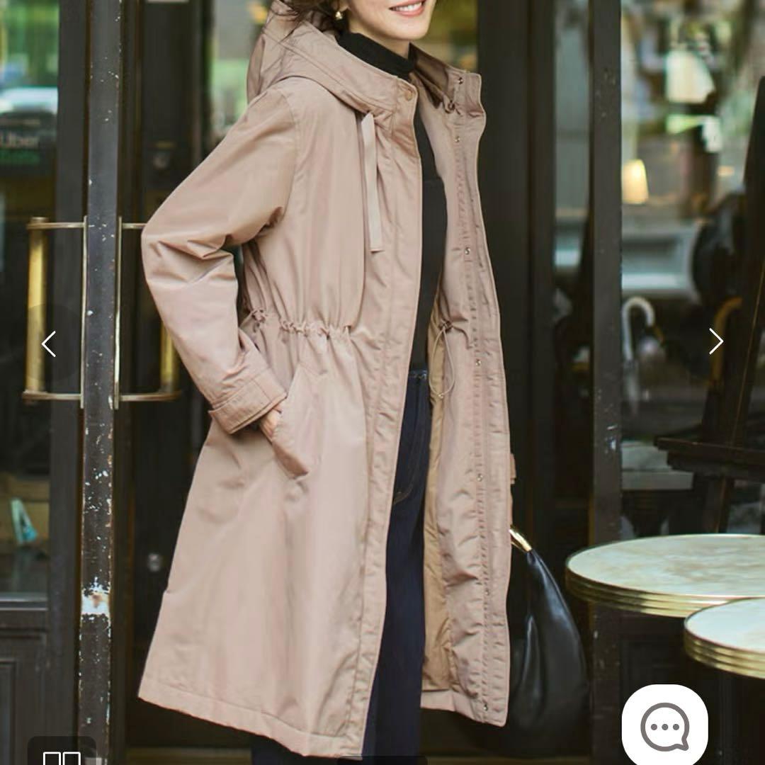 未使用品❤︎DoCLASSE マジカルサーモ グログラン フードコート トープ M