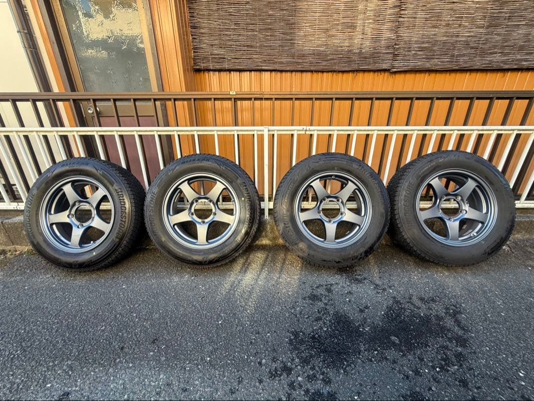 スタッドレスタイヤ・ホイールセット 175/80/16 ブリザックDM-V3