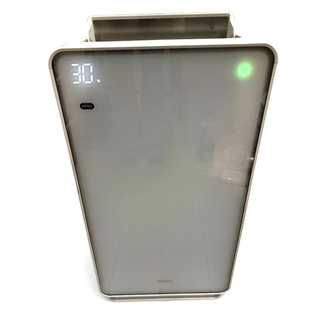 日立☆クリエア 加湿空気清浄機 EP-MVG90 W品 通電確認済み