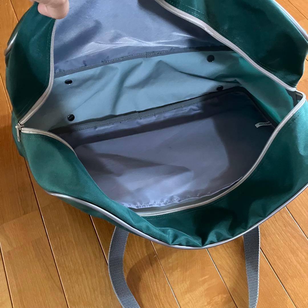 旧型ワッペ　スクバ緑　マルミ運動具店購入品