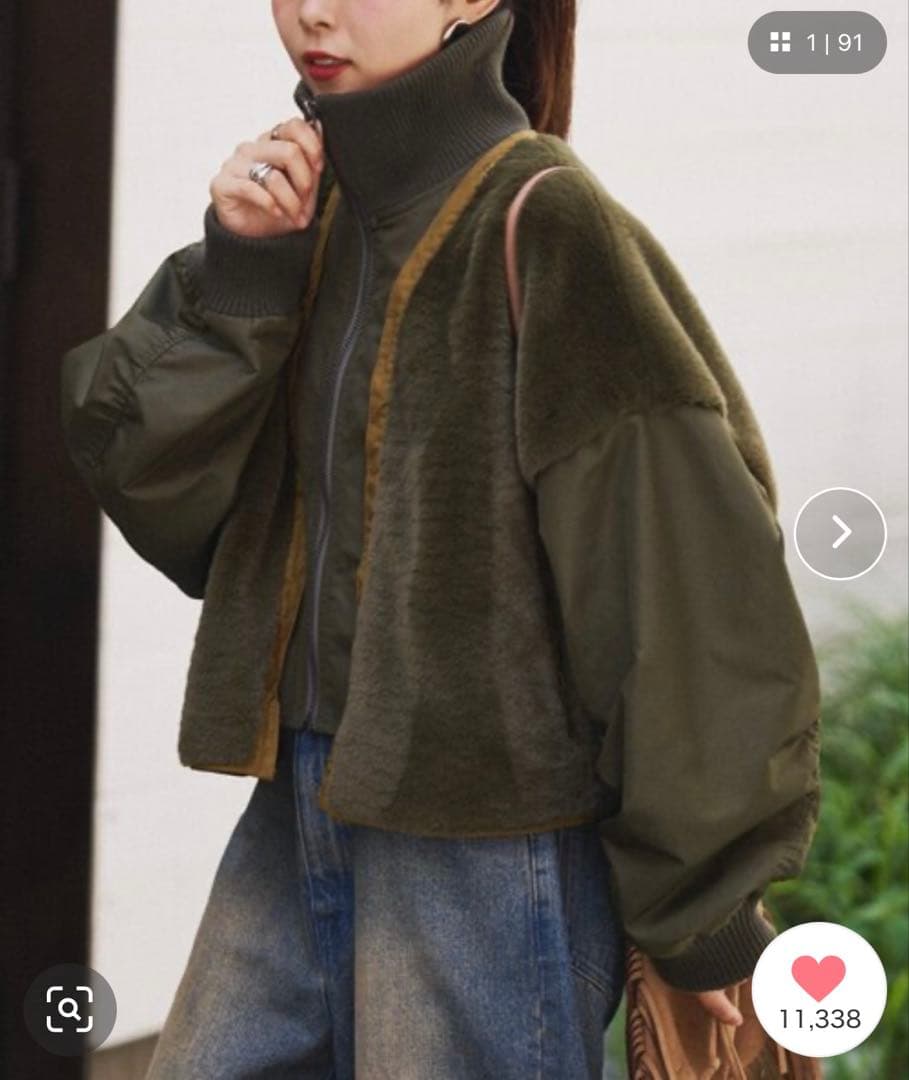 チャオパニック ジャケット ミリタリージャケット 「etsinta/エシンタ」