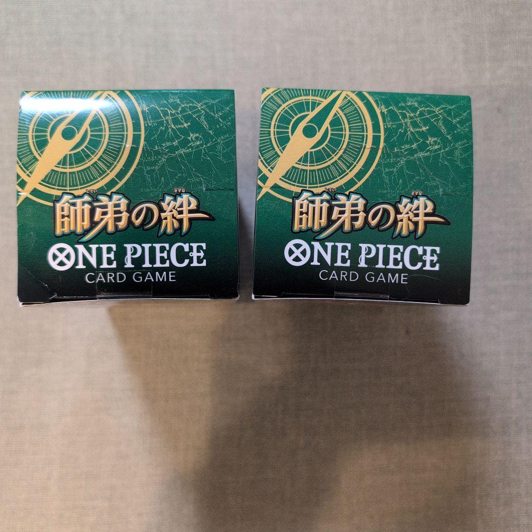ワンピース カードゲーム OP-12 師弟の絆　2Box分　テープ付き