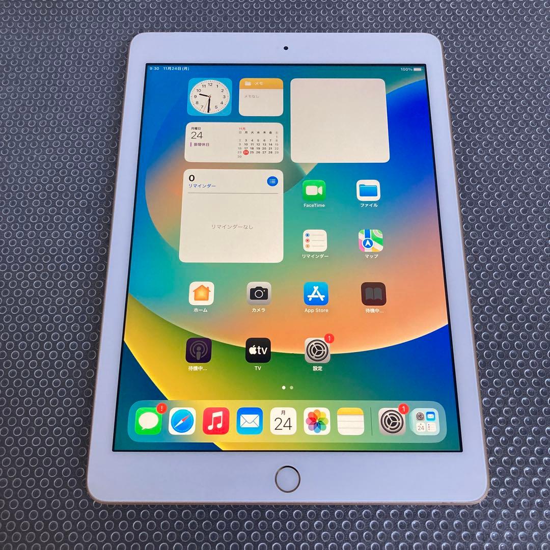 3219 電池最良好☆比較的美品☆iPad5 第5世代 32GB SIMフリー☆
