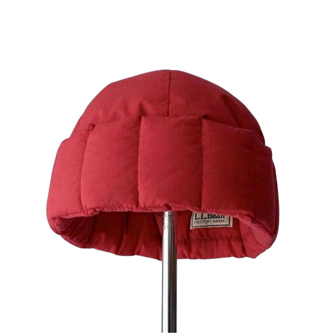 80s L.L.Bean  DOWN WATCH CAP レア 希少