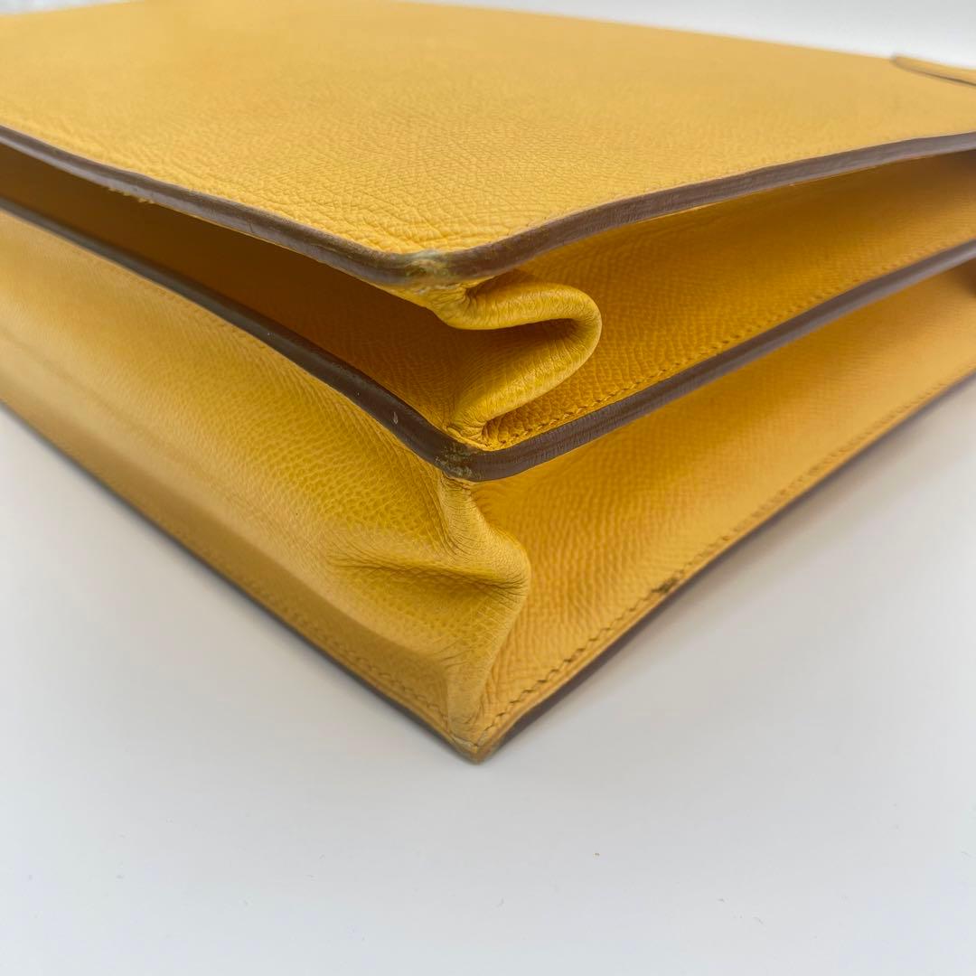 美品✨エルメス　ケリーデペッシュ38 ヴォーエプソン　F刻印　2002年