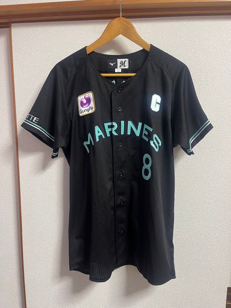 T*n様 【新品タグ付き】　中村奨吾　千葉ロッテマリーンズ　ユニフォーム　Lサイ
