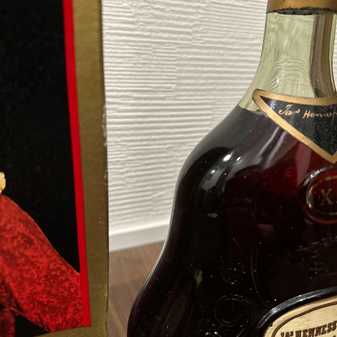 古酒　HENNESSY XO グリーンボトル　金キャップ