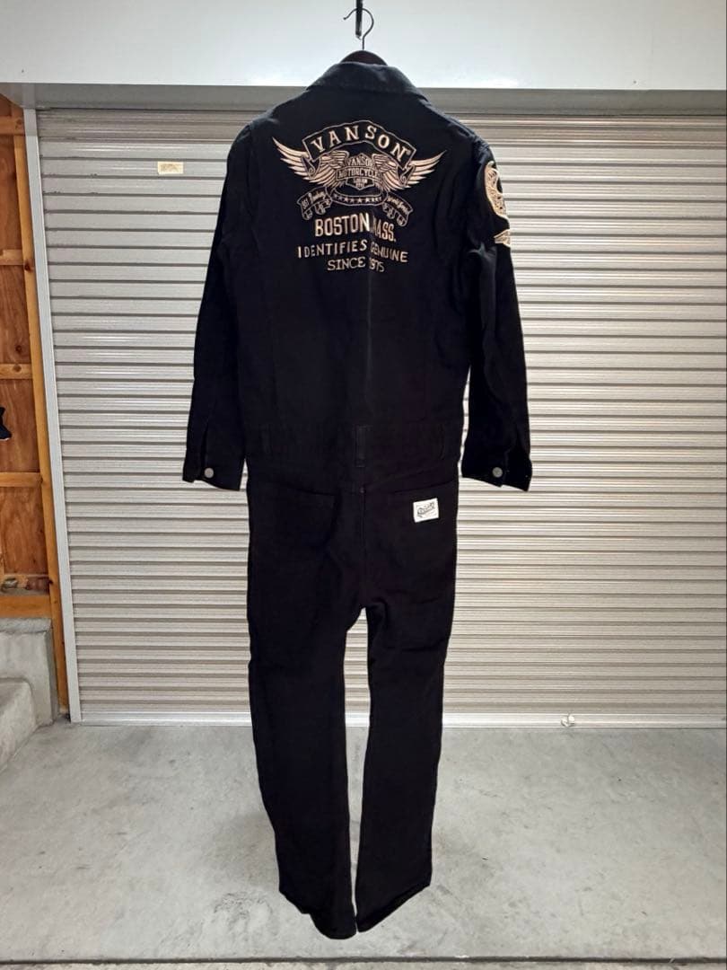 VANSON つなぎ Lサイズ