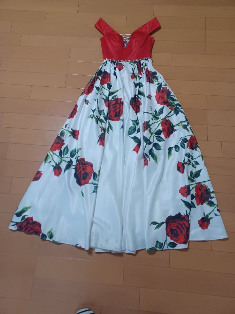 花柄ロングドレス ジャンマクレーン