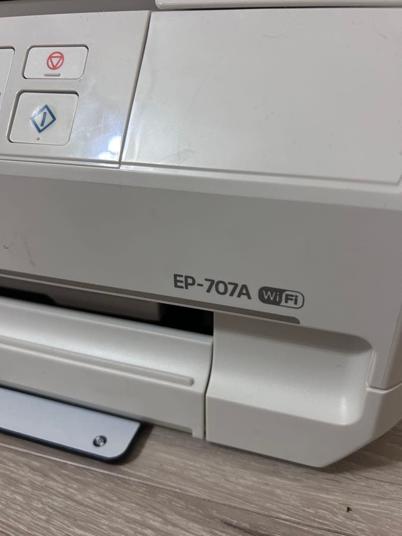 EPSON EP-707A インクジェットプリンター☆通電OK ジャンク品 美品
