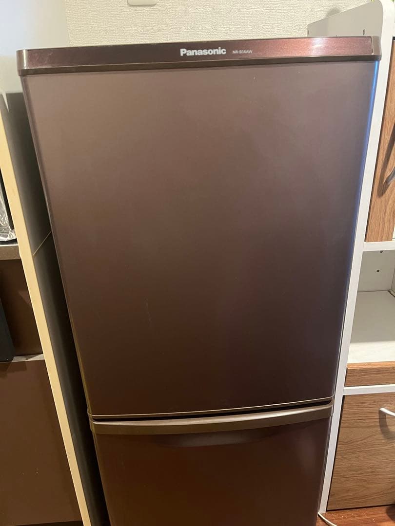 Panasonic 冷蔵庫 ブラウン