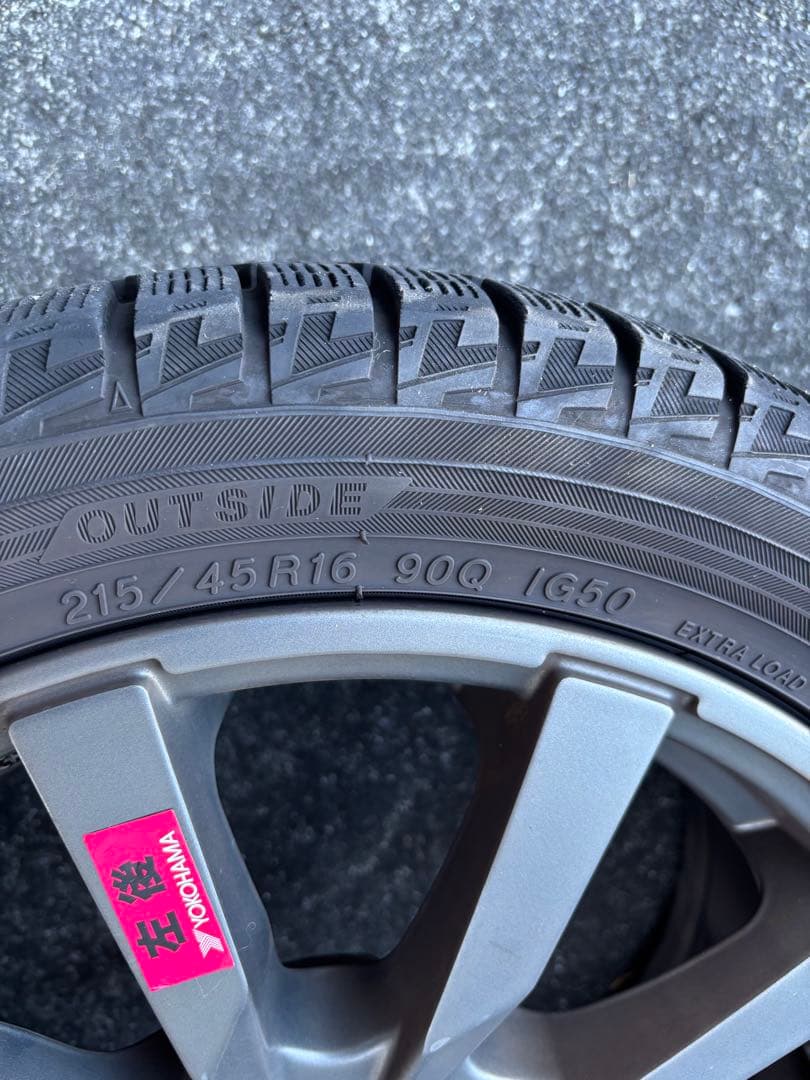 アウディA1 スタッドレス16インチ ホイールセット