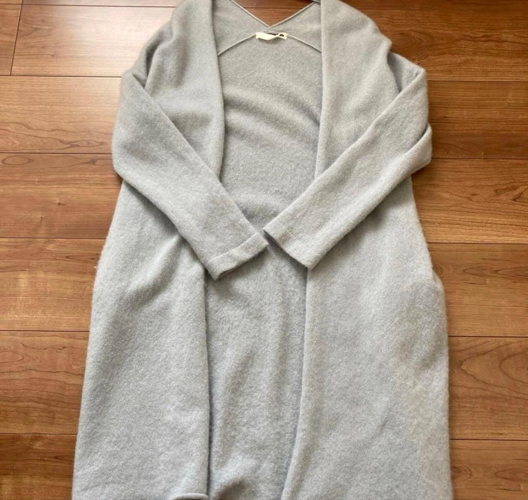 evam eva カシミヤカーディガン