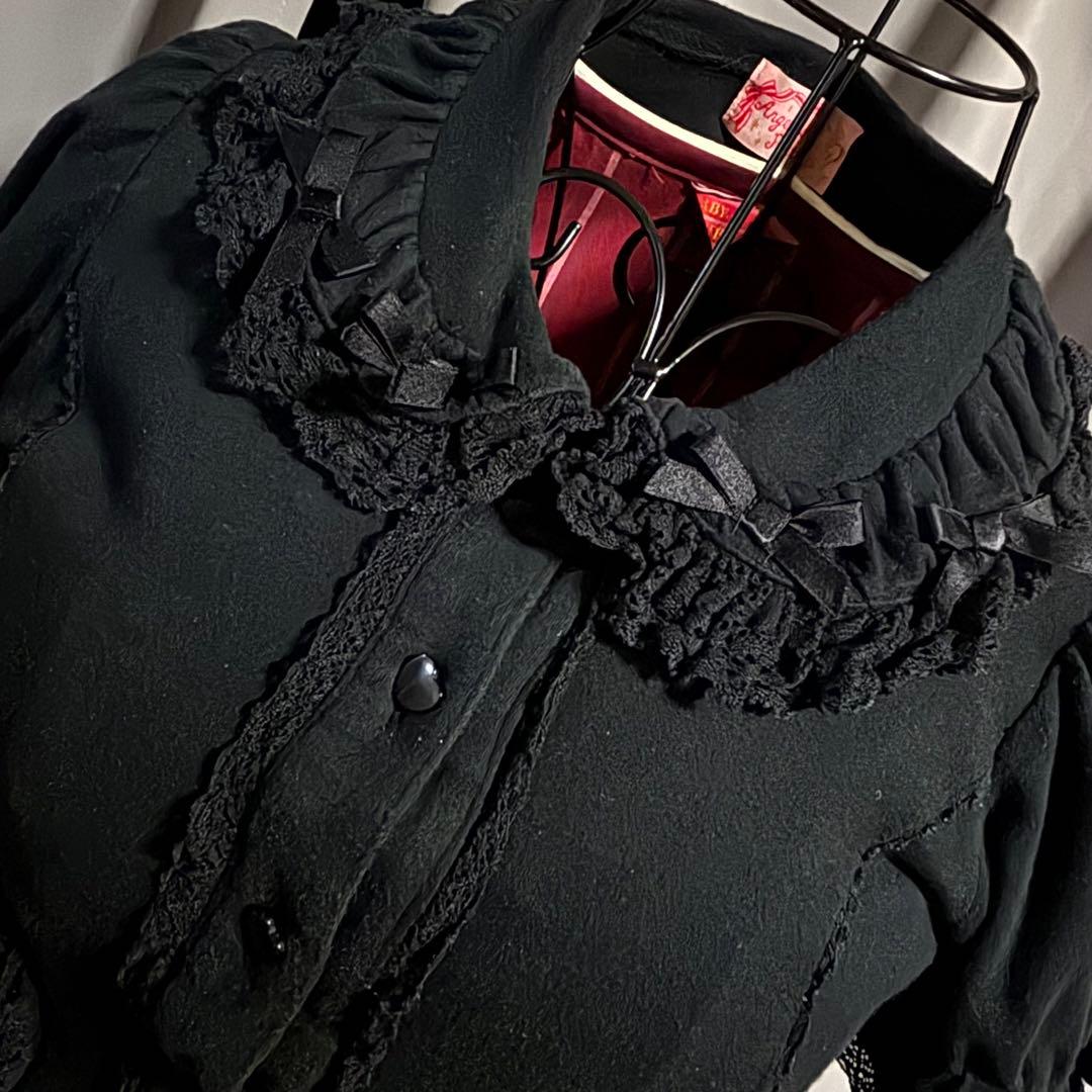 Angelic Pretty 旧タグ カットソー生地ハートブラウス ボレロ 半袖