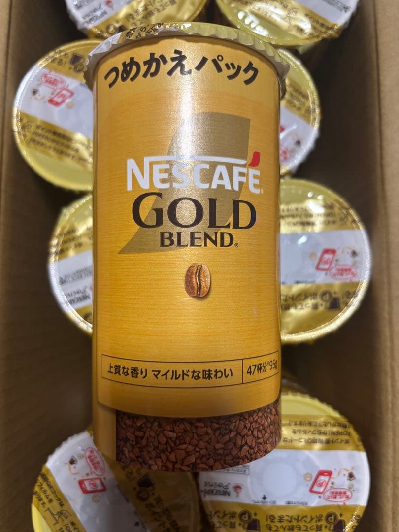 ⑥ゴールドブレンド詰め替え×１６本