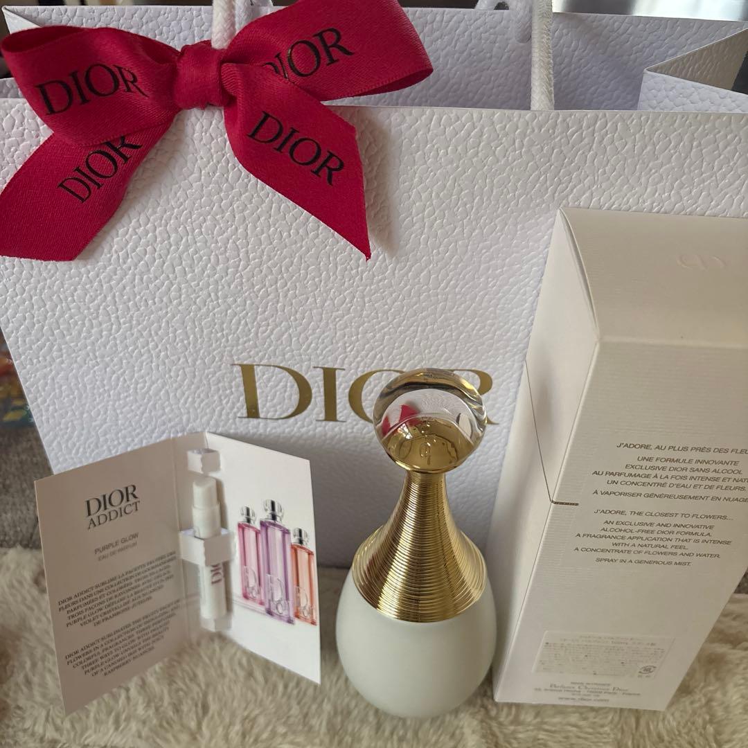 Dior ジャドール パルファンドー 100ml アディクトパープルサンプル付き