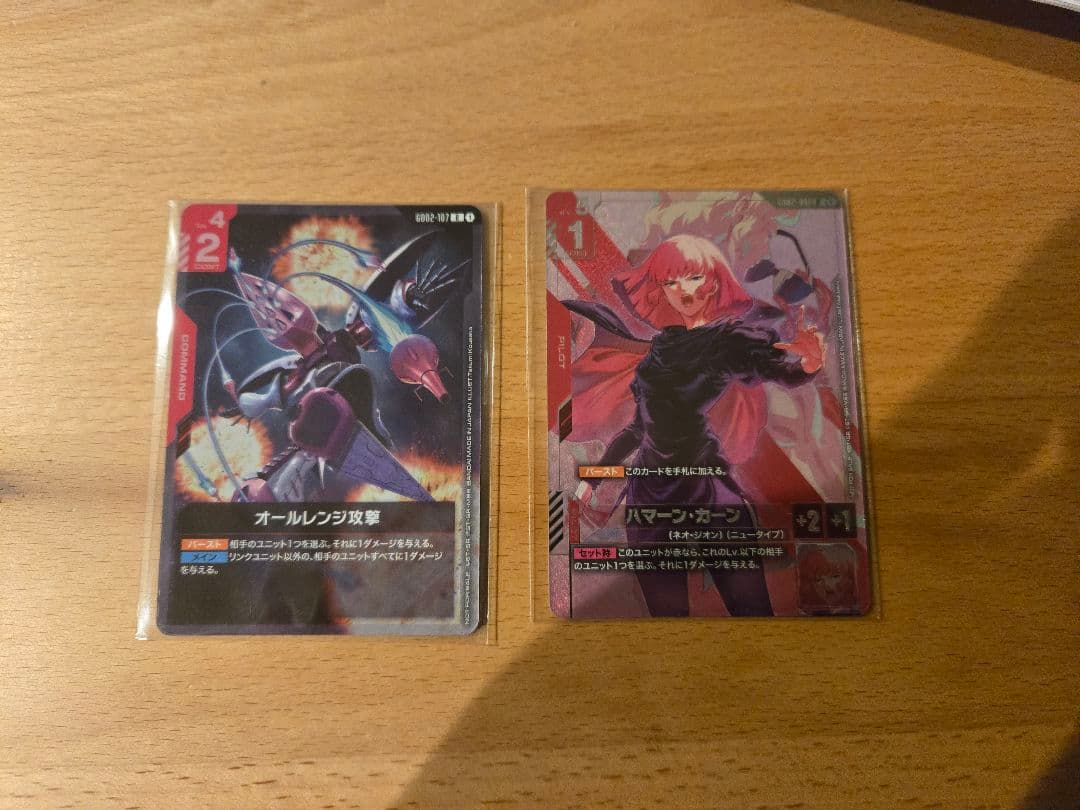 ニュータイプチャレンジ　プロモ　ハマーン・カーン、オールレンジ攻撃未開封セット