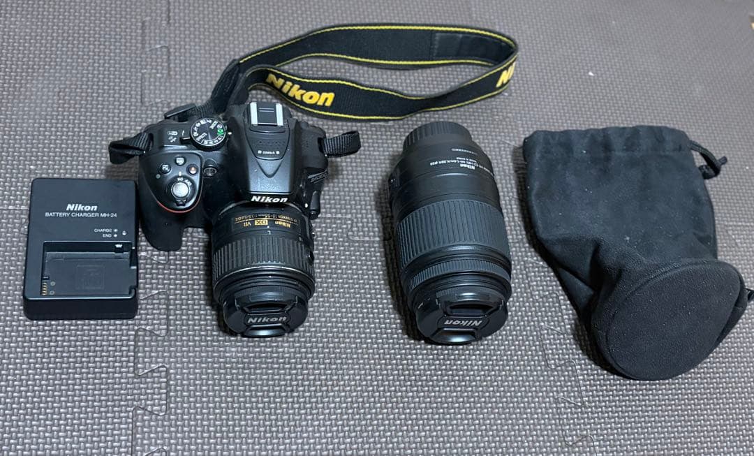 Nikon D5300 標準＆望遠ダブルレンズセット（Wi-Fi搭載）