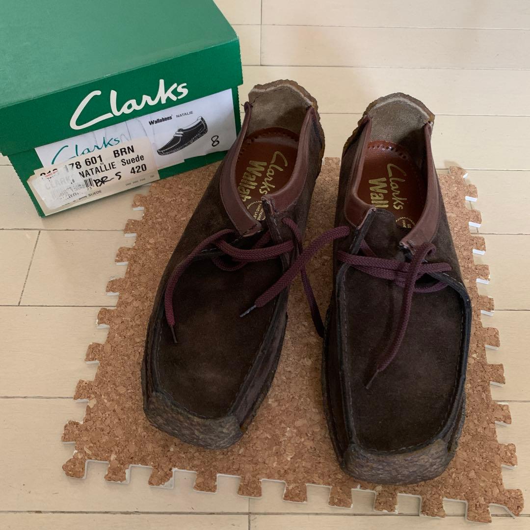 希少 美品 クラークス Clarks Wallabee ナタリー アイルランド製