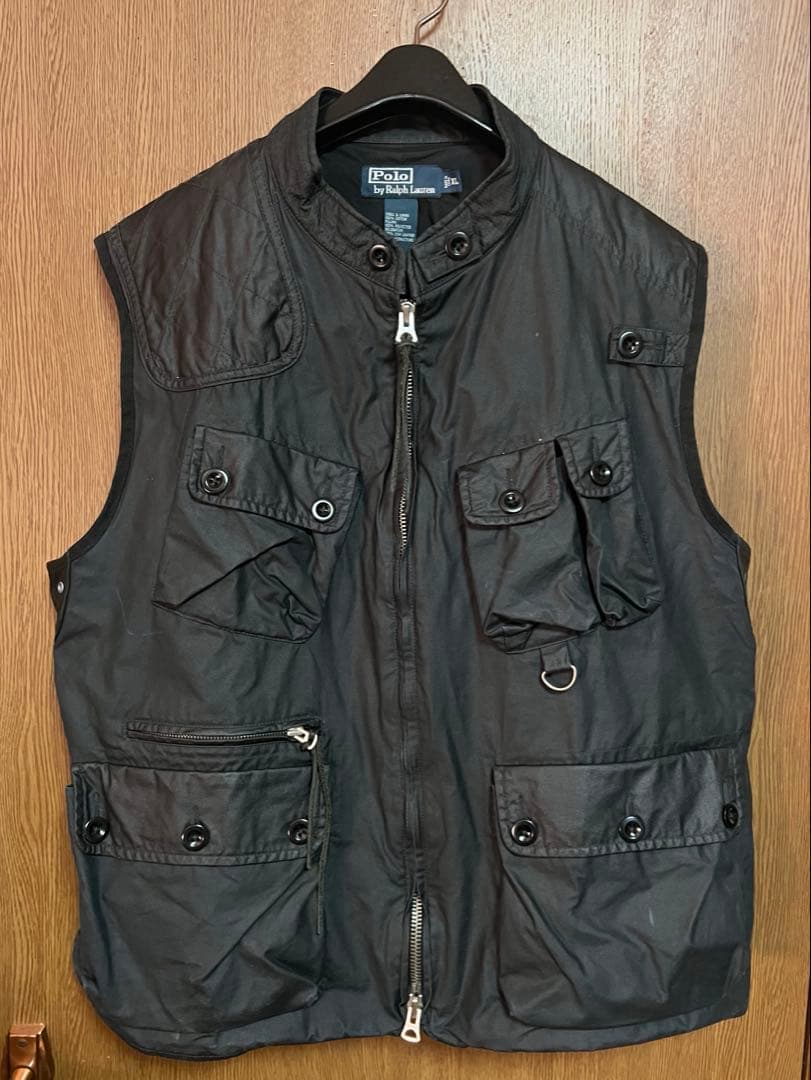Polo by Ralph Lauren ブラックベスト XL