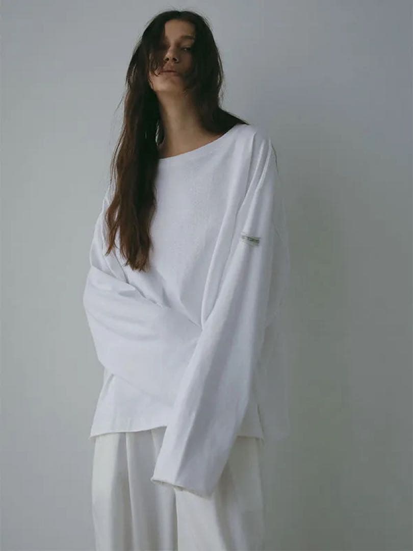 カットオフカフスロンTee (WHITE)