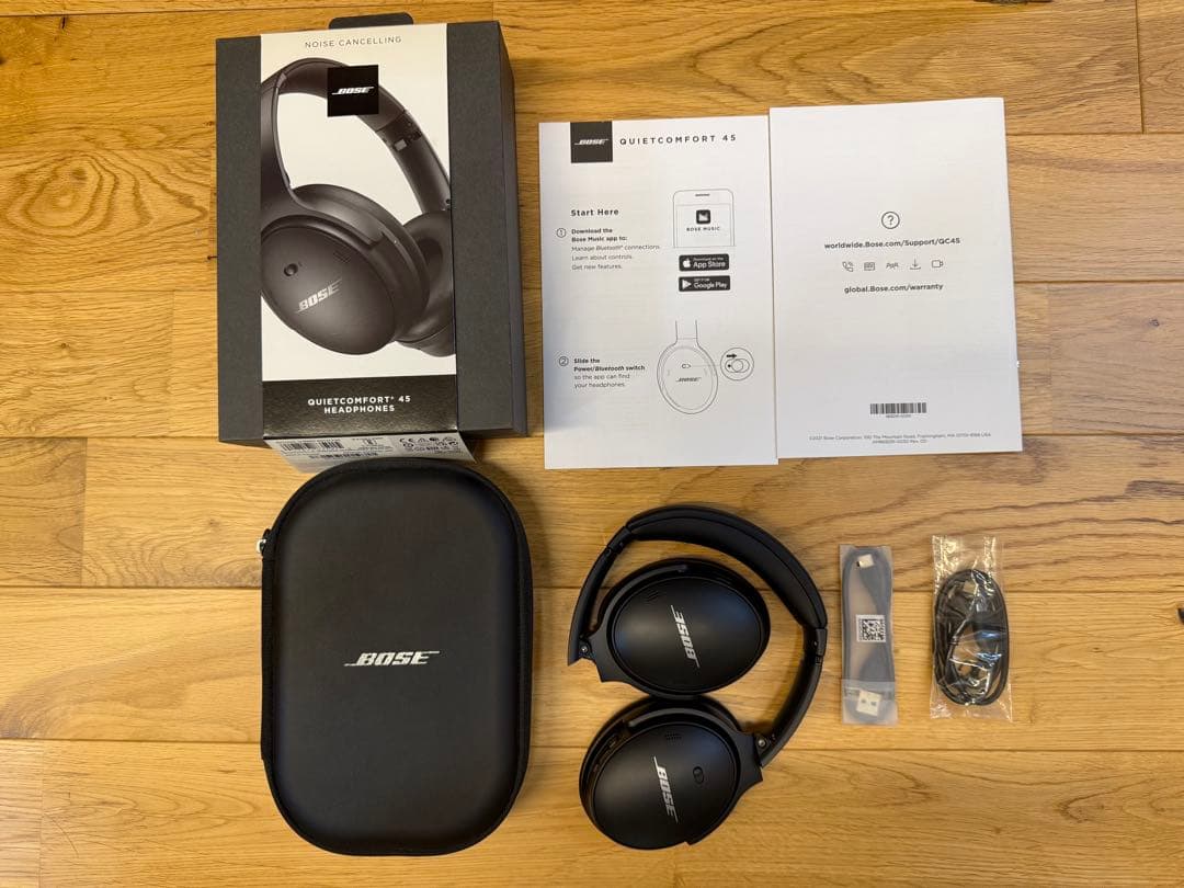 【超美品】Bose QuietComfort 45 ワイヤレスヘッドホン