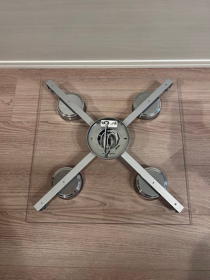 YAMAGIWA（ヤマギワ）シーリング照明 5灯 2021年製　ライト付き