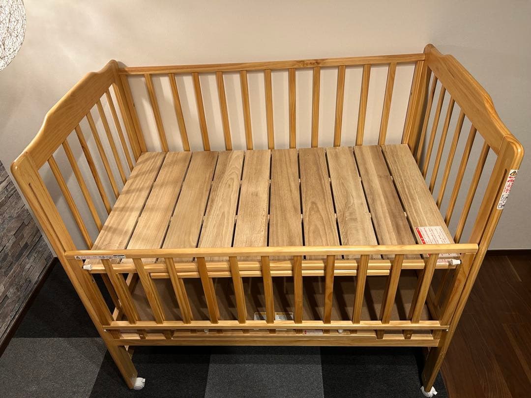 【美品】KATOJI ハイシートベビーベッド　連休限定値下げ！早い者勝ち！