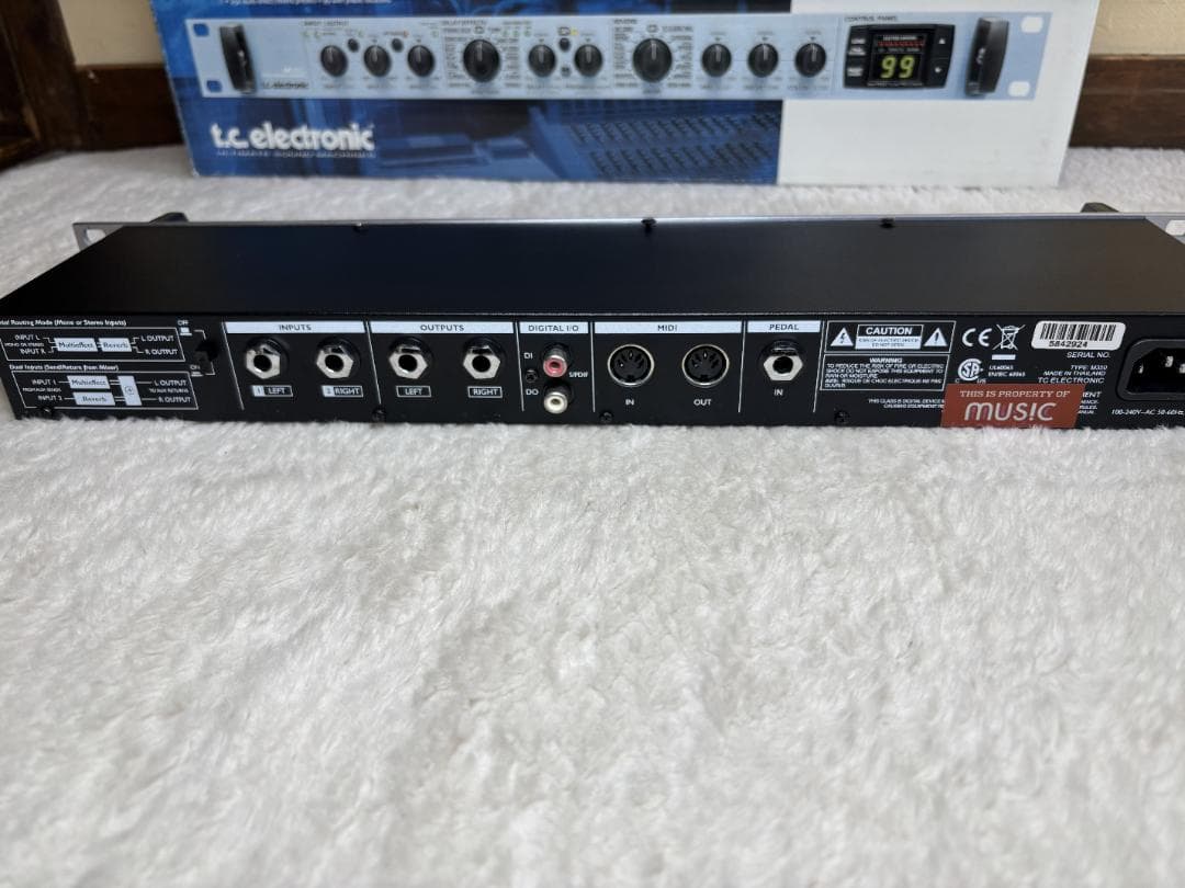 配信機器・PA機器・レコーディング機器 t.c.electronic M350