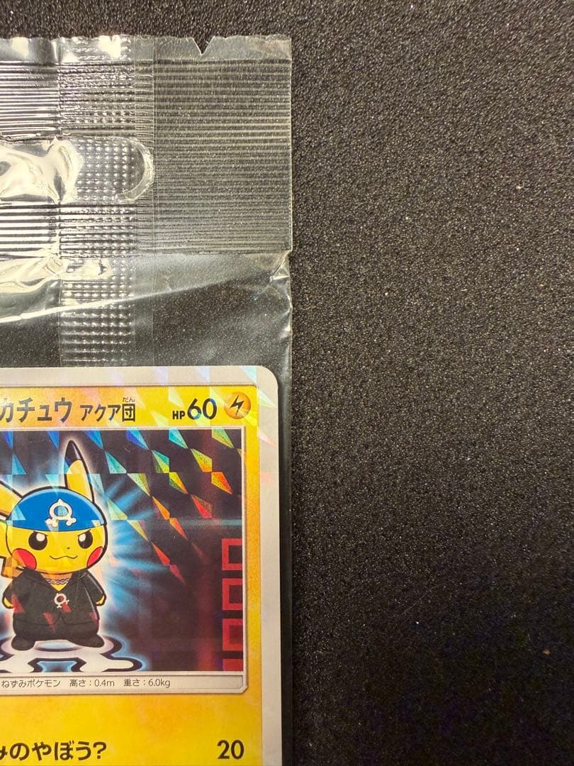 【未開封】ボスごっこピカチュウ スカル団 アクア団 2枚セット