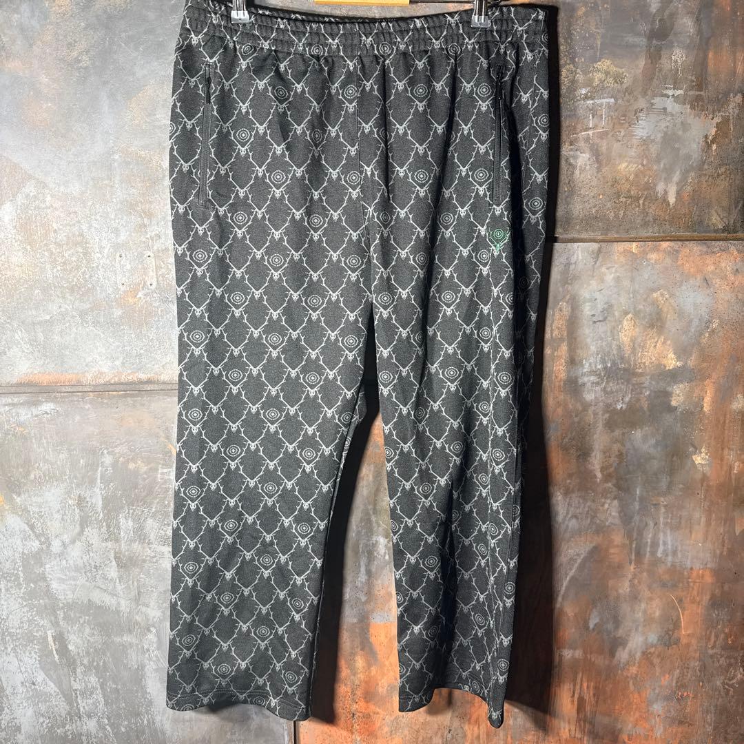 サウスツーウエストエイト スカル＆ターゲット トレイナーパンツ S2W8